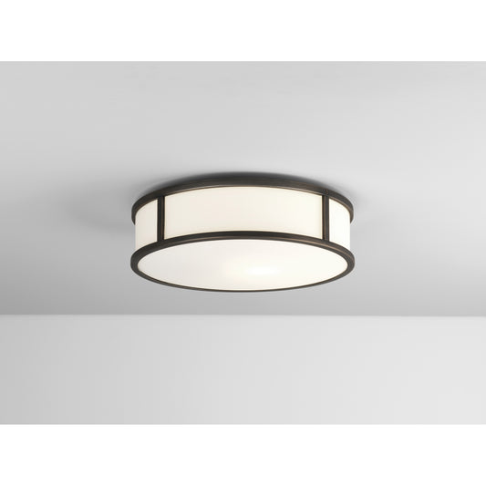 Mashiko 300 Large Round Opal Glass Ceiling Light