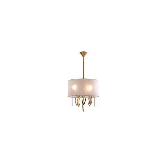 Savanna Matt Gold Pendant with Shade