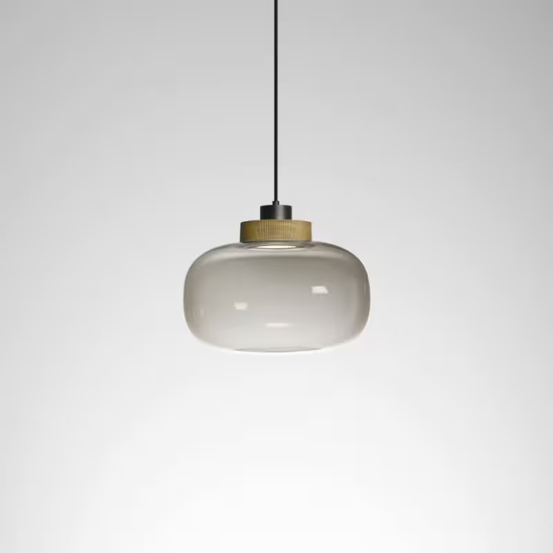 Legier Large LED Pendant with Blown Glass Diffusor