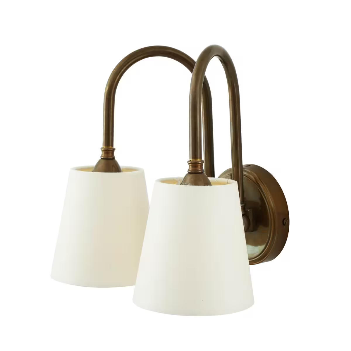 Uppsala Two-Arm Industrial Wall Light