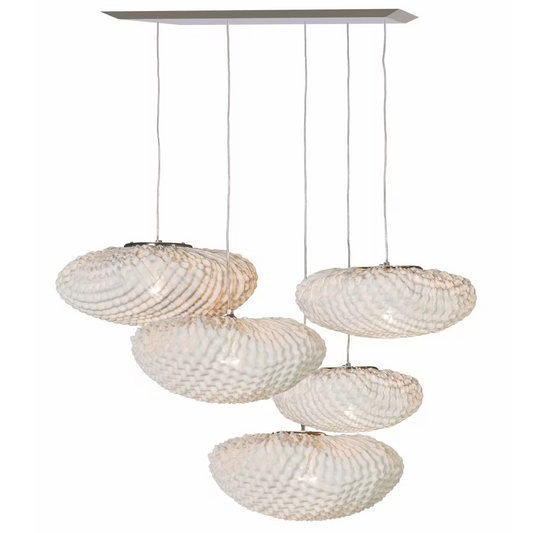 Tati Five-Light Oval Pendant