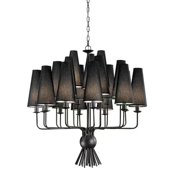 Silvestro 21-Light Metal Chandelier