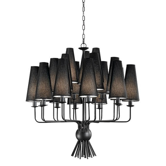 Silvestro 21-Light Metal Chandelier