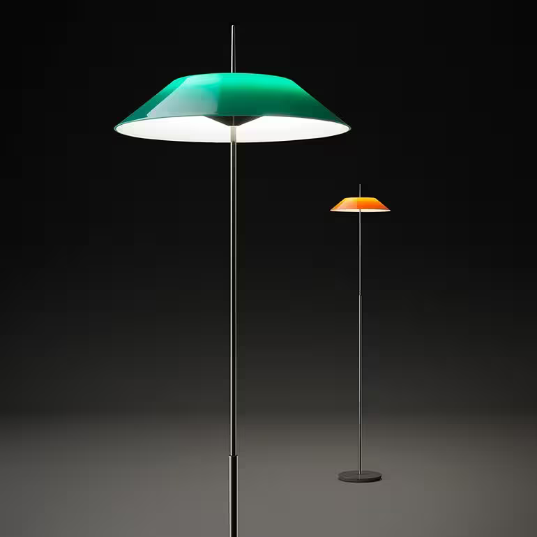 Mayfair Methacrylate Shade Floor Lamp