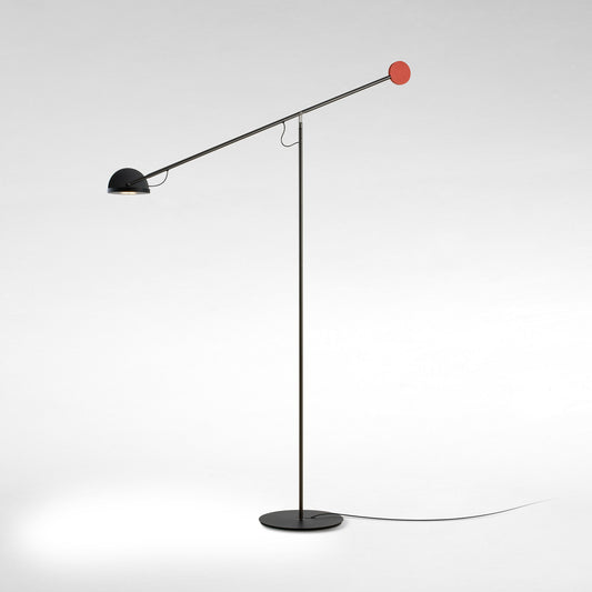 Copernica P Floor Lamp with Lacquered Steel Base
