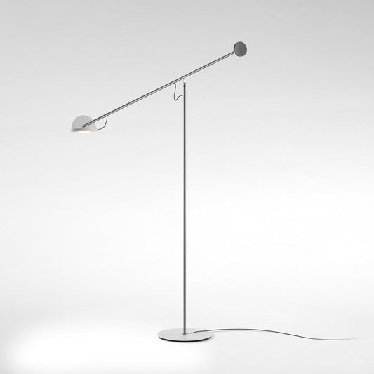 Copernica P Floor Lamp with Lacquered Steel Base