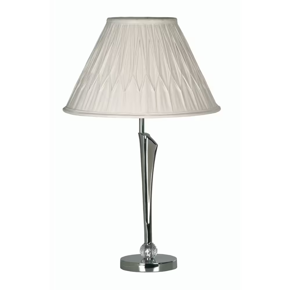 Bahia Table Lamp Without Shade with Asfour Lead Crystal