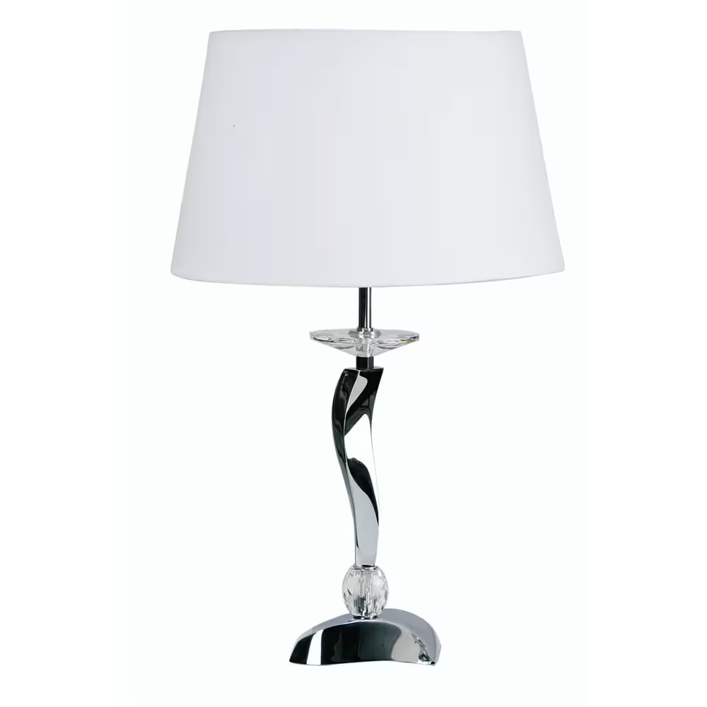 Aire Large Table Lamp with Asfour Lead Crystal