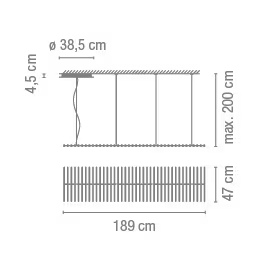 Rhythm Horizontal 2113 Pendant