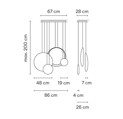 Vibia Cosmos Pendant