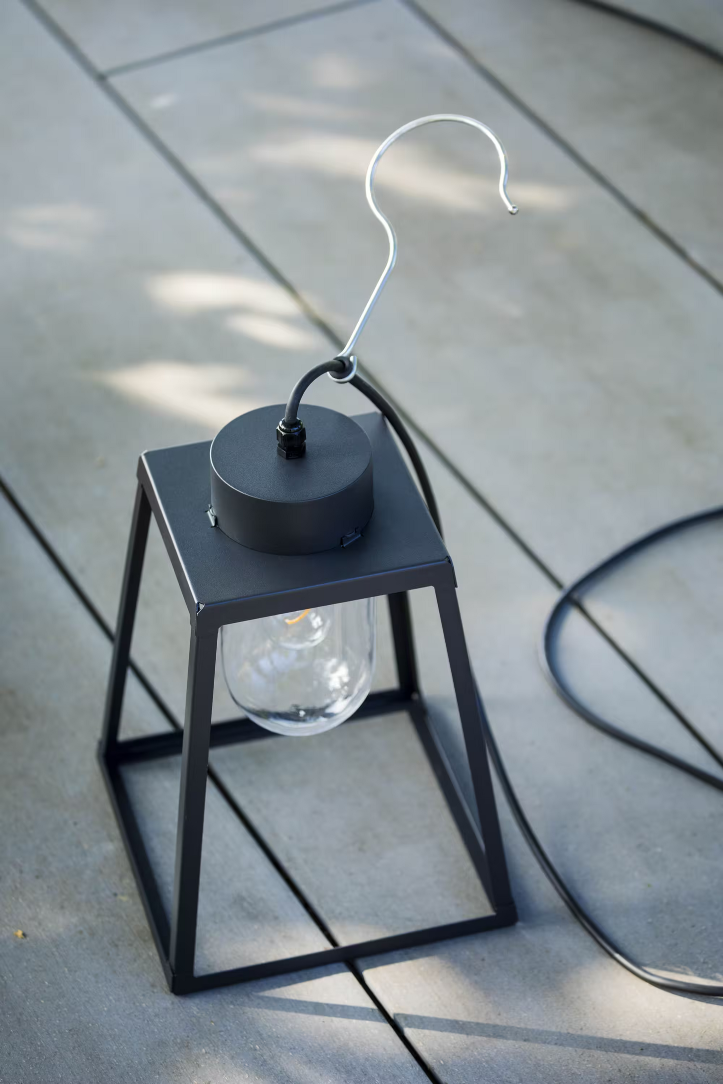 Lampiok Model 1 Portable Clear Glass Lantern