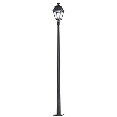 Avenue 3 Large Clear Glass 4000K LED Lamp Post