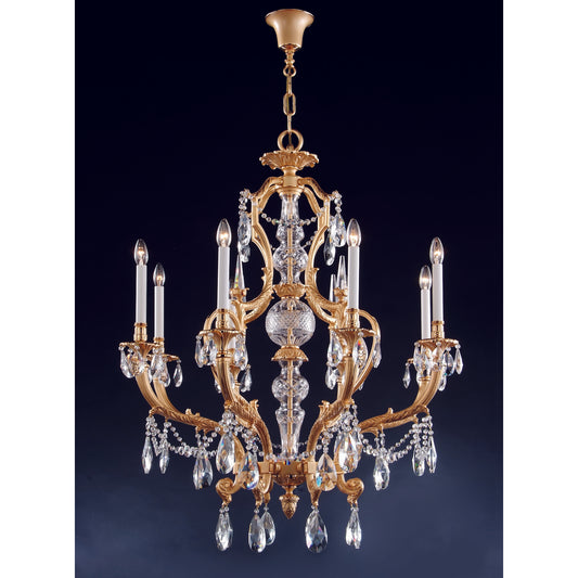 Royal Heritage 8-Light Crystal Chandelier