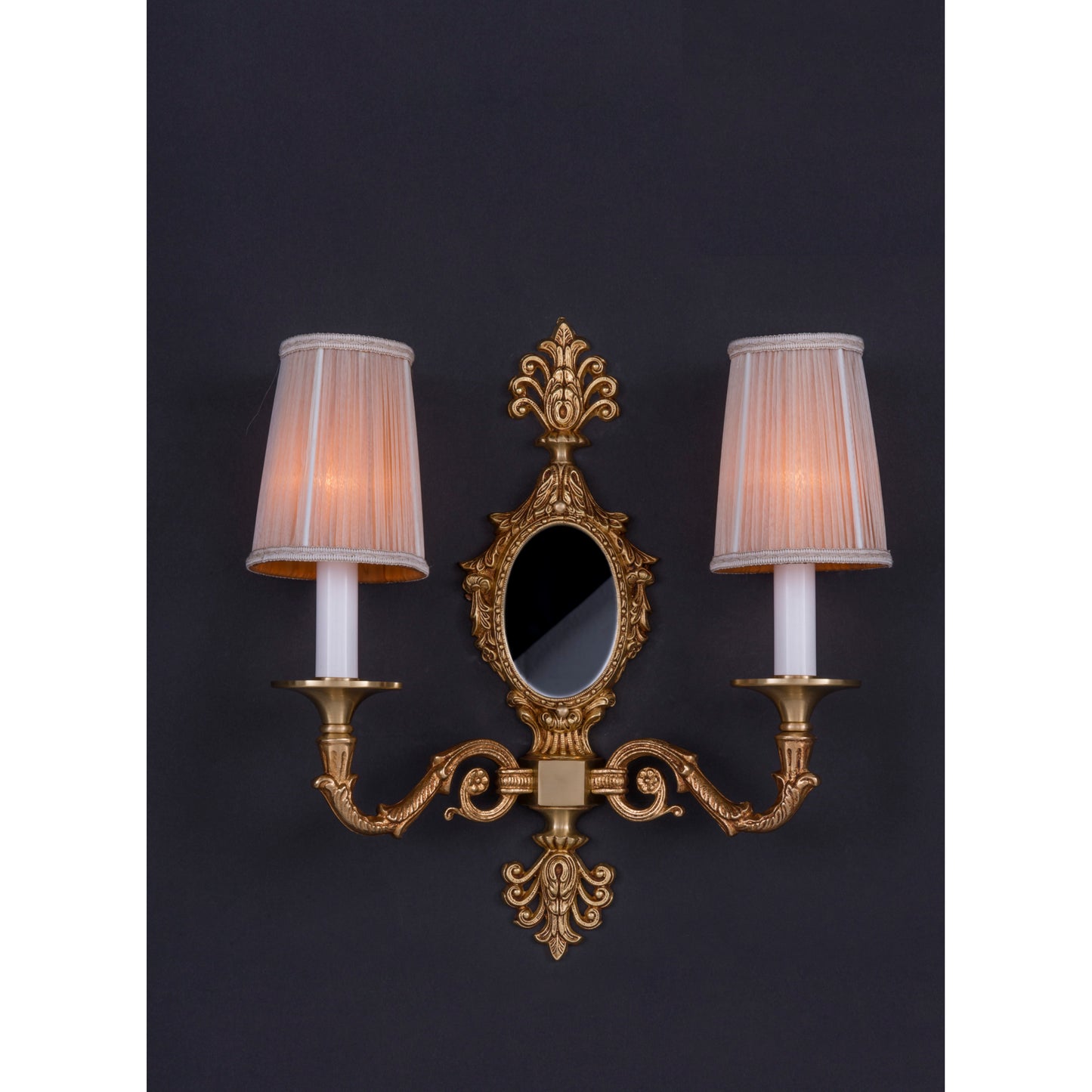 2-Light Wall Bracket with Shade