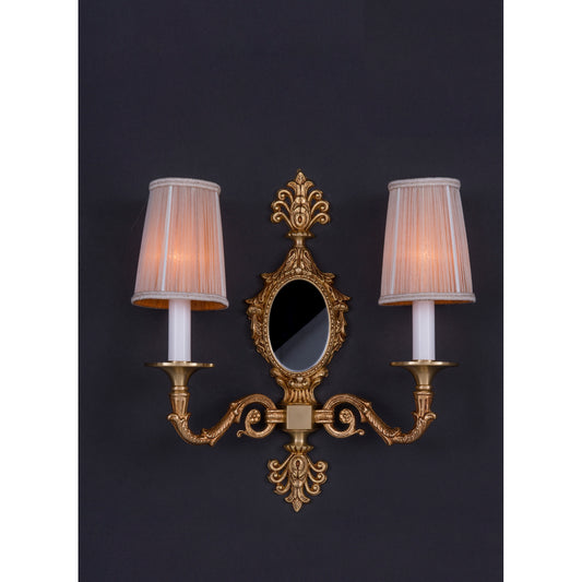 2-Light Wall Bracket with Shade