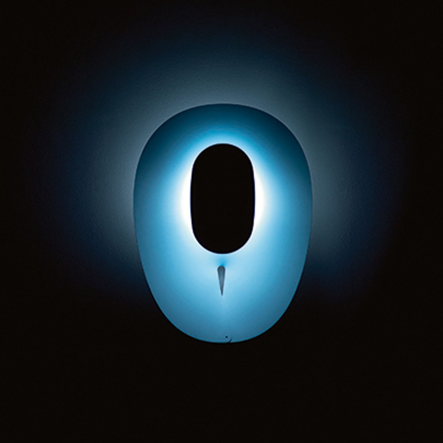 Selene Small Opal Glass 4000K Built-in LED Wall Light
