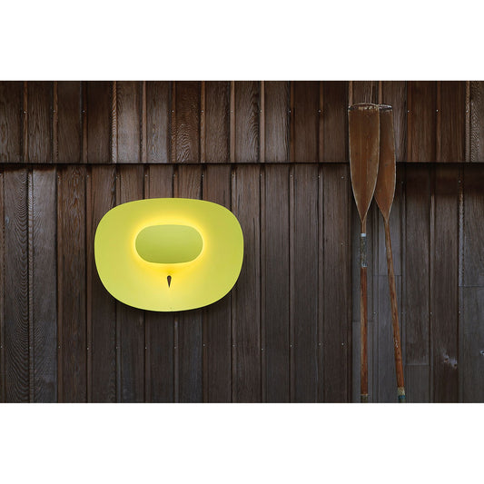Selene Large Opal Glass 2900K Built-in LED Wall Light