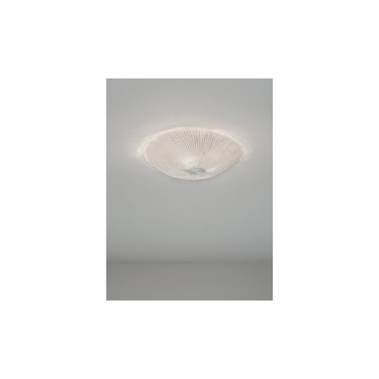 Onn Large White Ceiling Surface with Stainless Steel Support