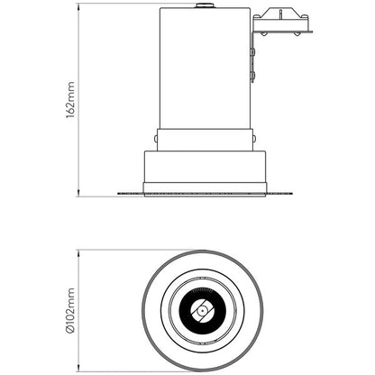 Astro Trimless Recessed Downlight