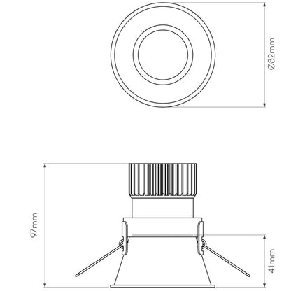 Astro Minima Round Recessed Downlight