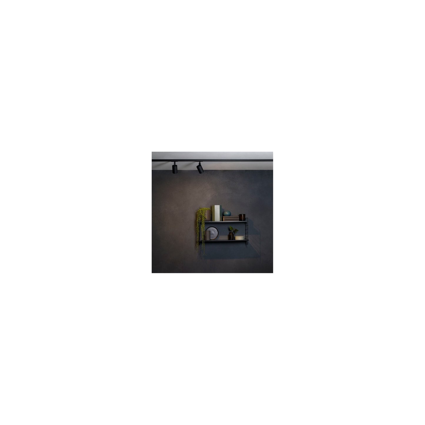 Ascoli Track Single Adjustable Ceiling Spotlight