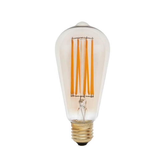 Squirrel Cage Tinted Glass 2200K LED Bulb