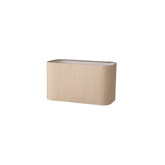 Zoffany 30cm Lamp Shade with Taupe Silk/Bronze Metallic Inner