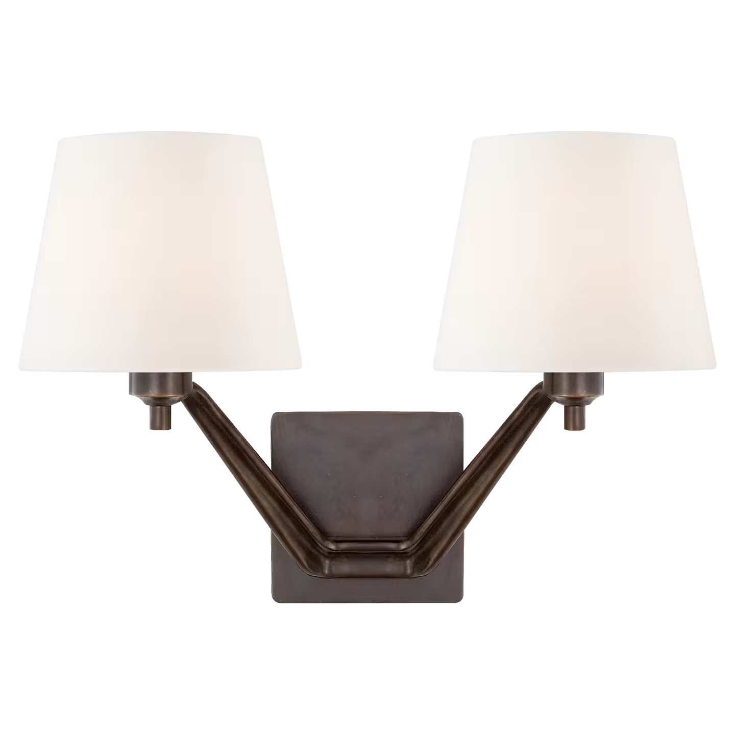 Union Double Arm Upward Wall Light