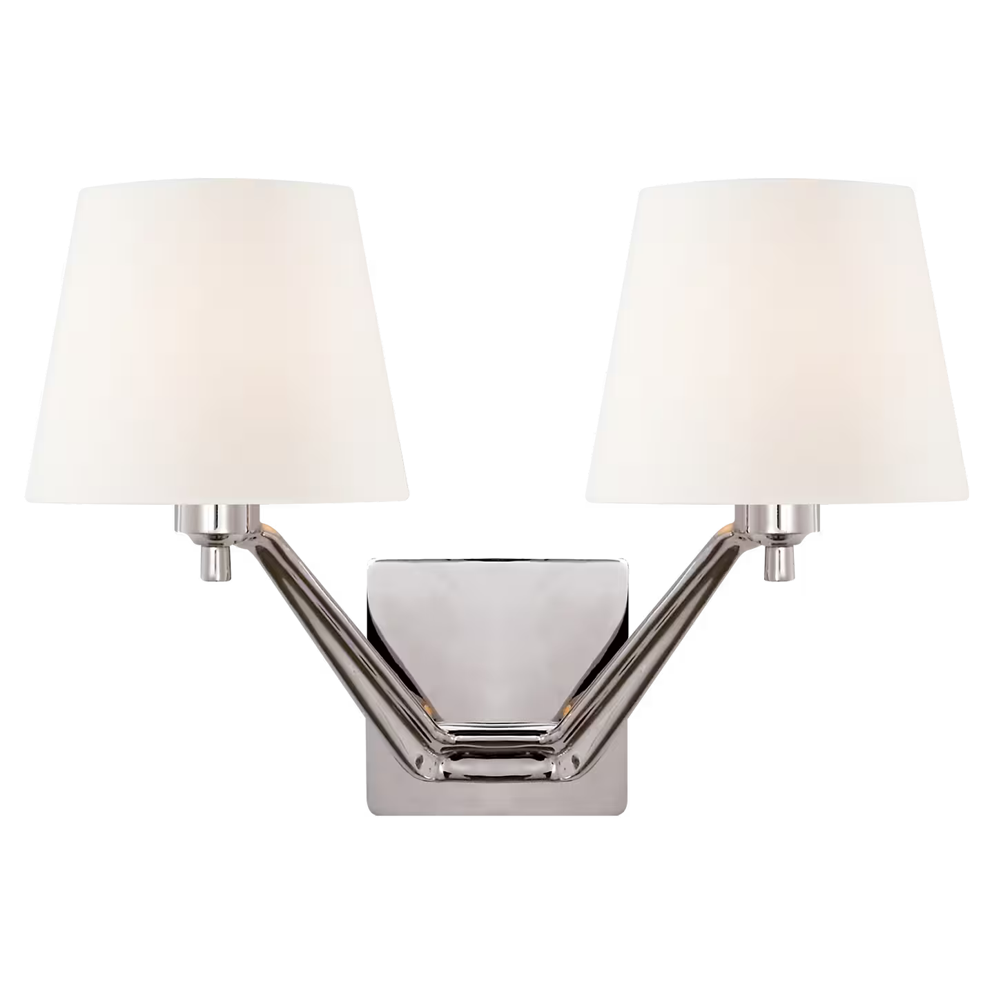 Union Double Arm Upward Wall Light