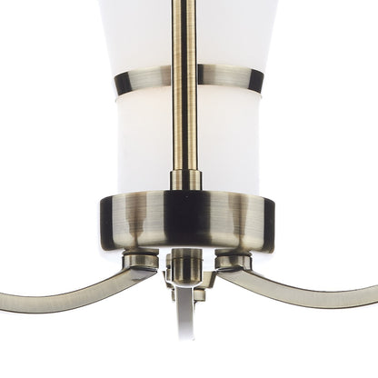 Dublin 3-Light Semi Flush