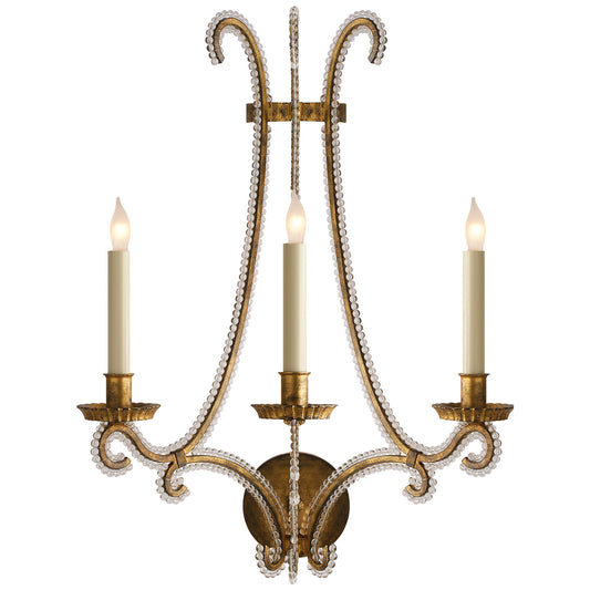 Oslo Large Three-Arm Wall Lamp