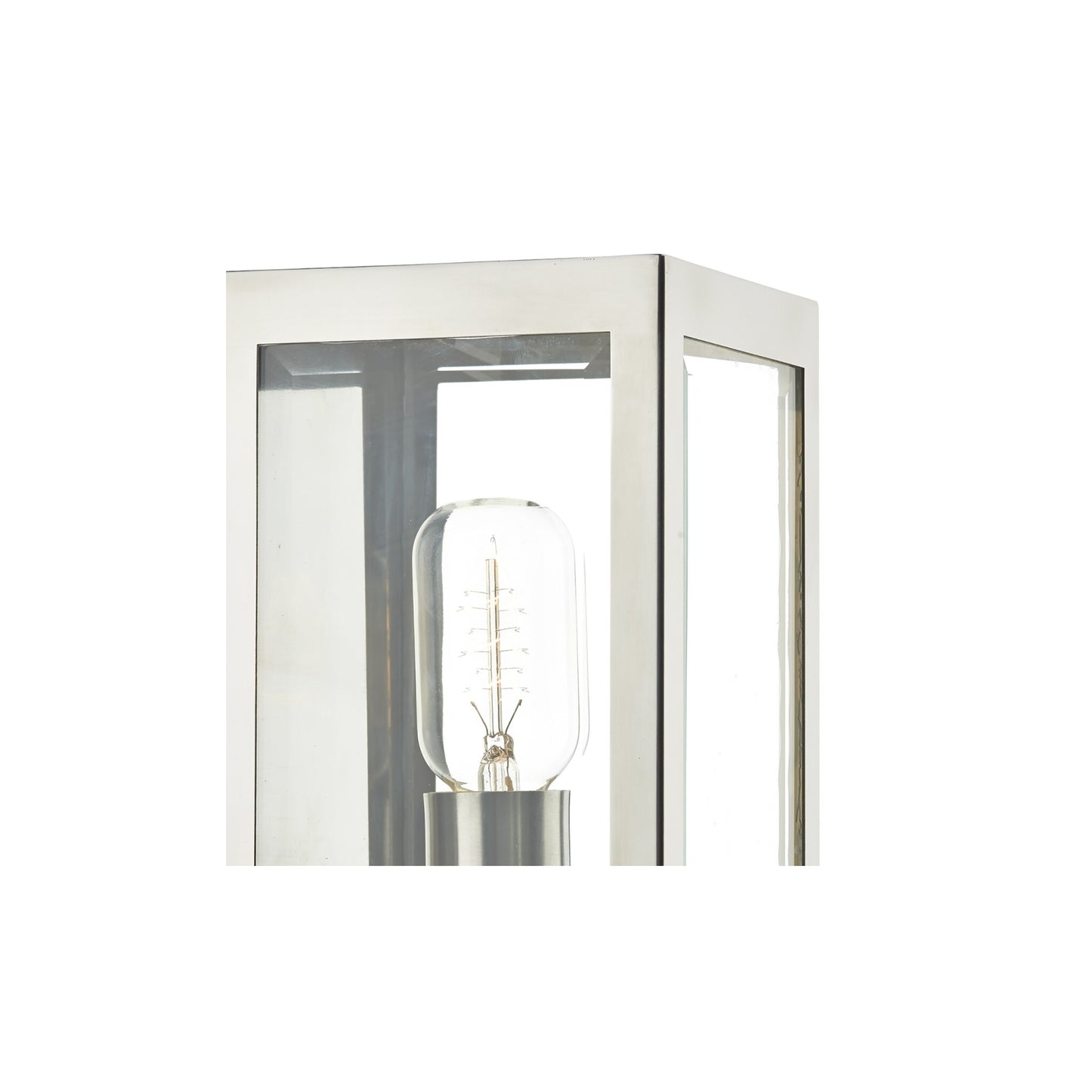 Era Clear Glass Wall Bracket with Bevelled Edge Glass