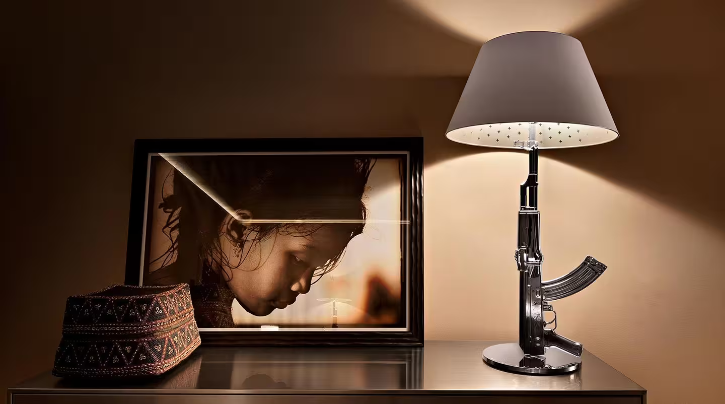 Gun Table Lamp