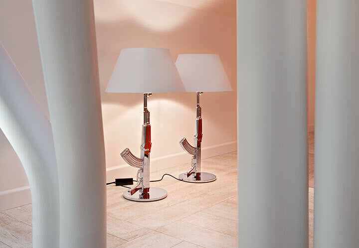 Gun Table Lamp