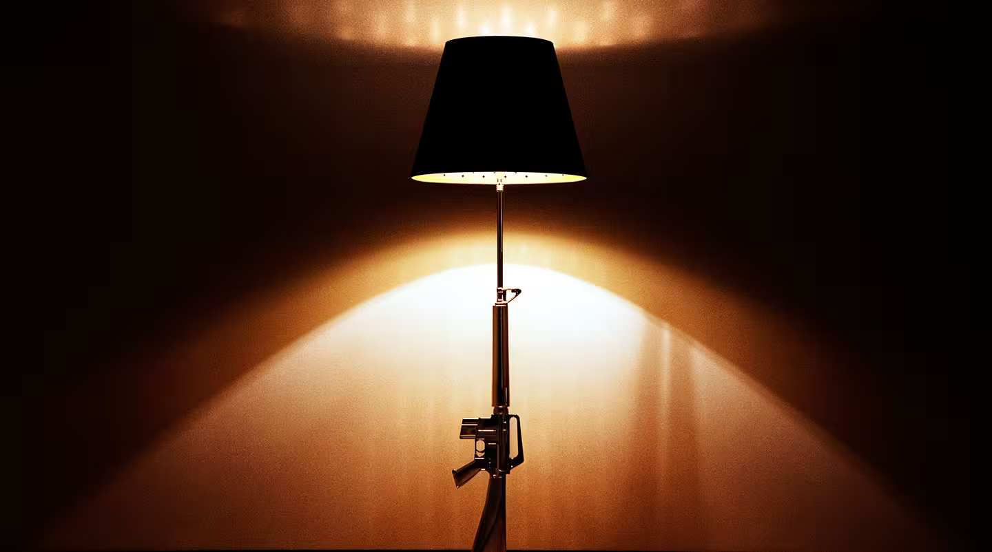 Gun Lounge Floor Lamp