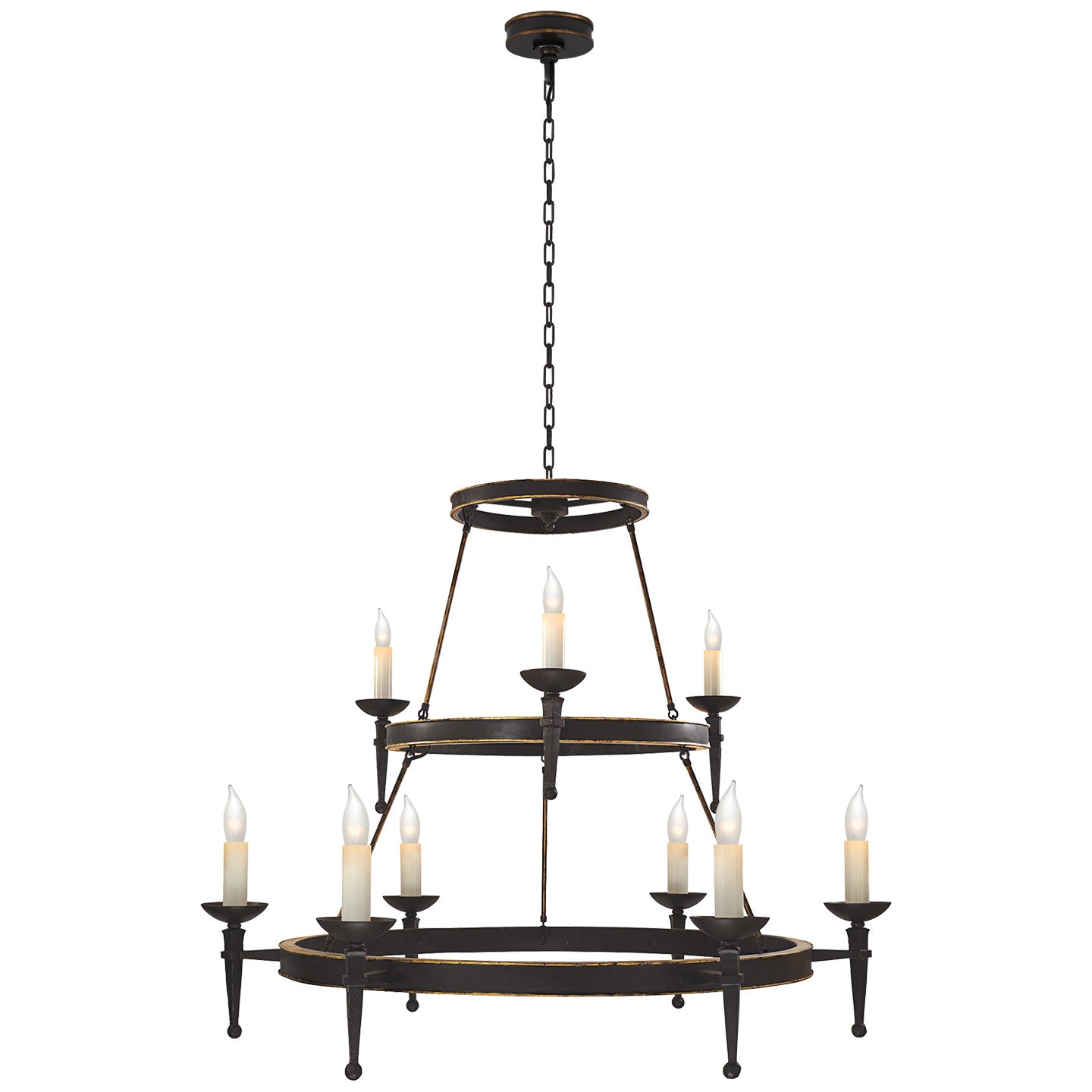 Dorset Large Torch Chandelier