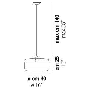 Vistosi Futura Pendant