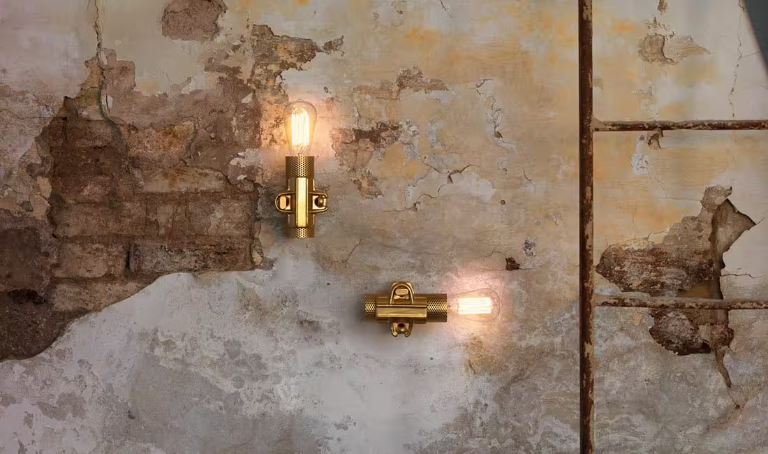 Nando Metal Upward Wall Light