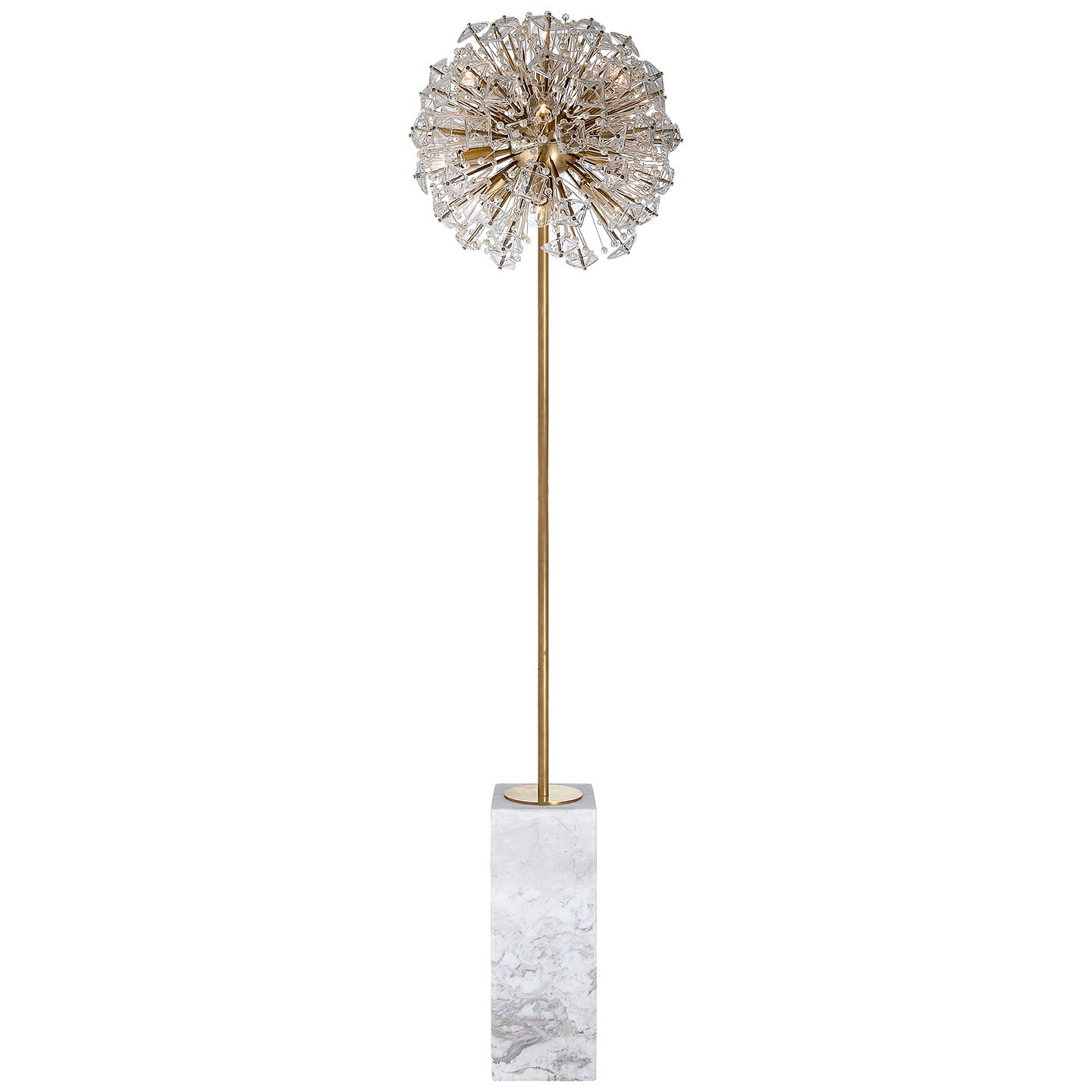 Dickinson Clear Glass Floor Lamp