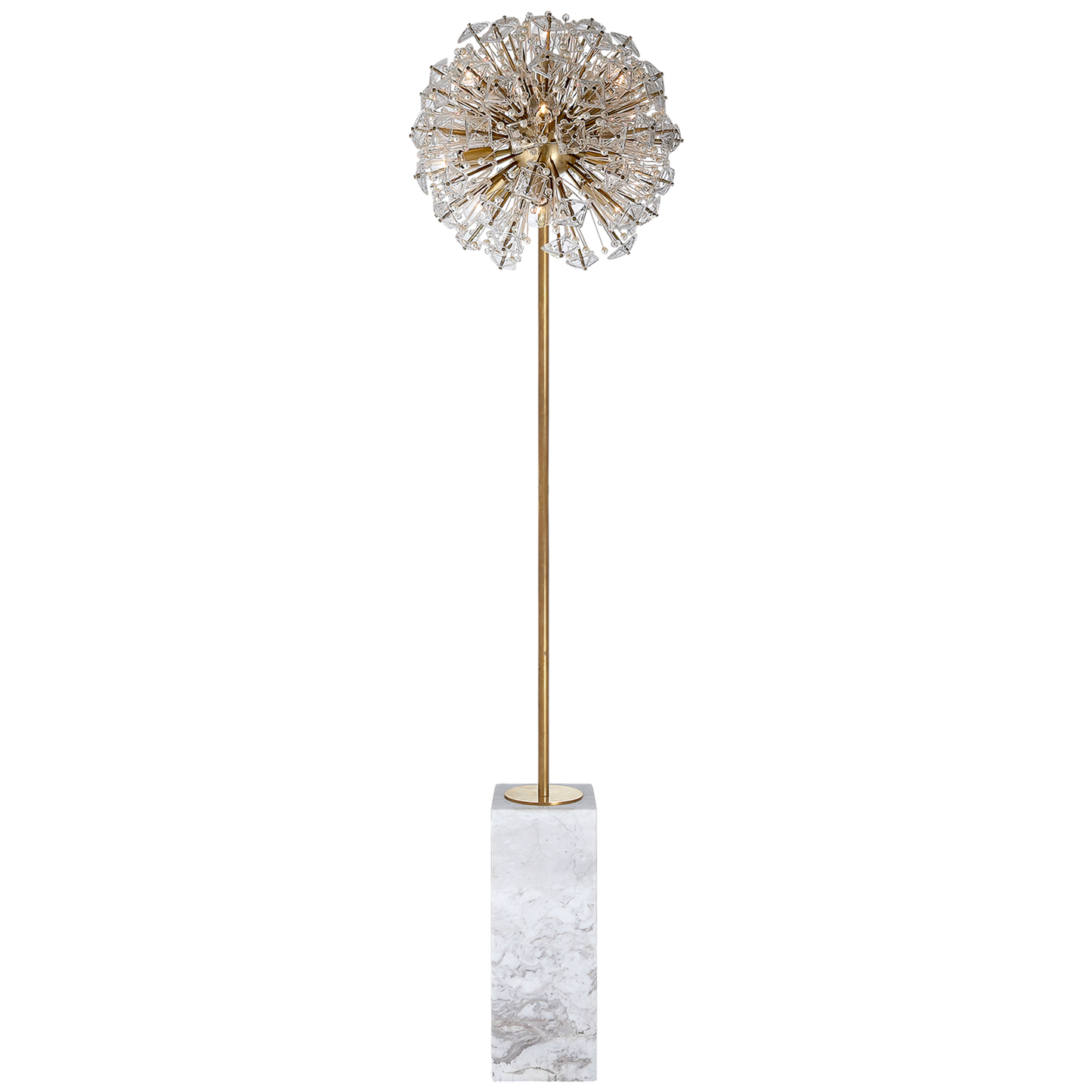 Dickinson Clear Glass Floor Lamp