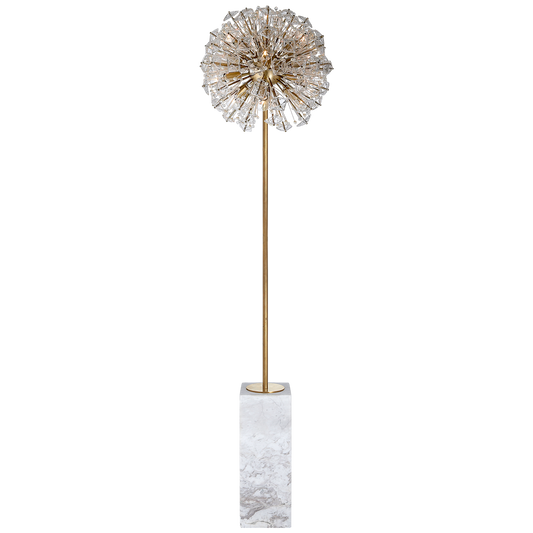 Dickinson Clear Glass Floor Lamp