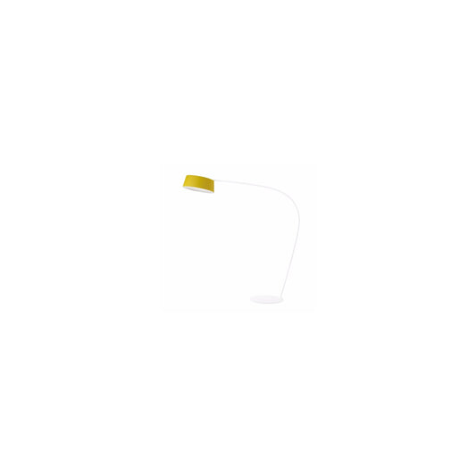 Oxygen FL1 Adjustable LED Floor Lamp with Arched Upright & Flexible Rod