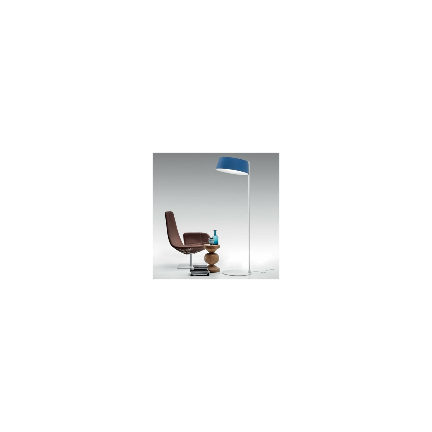 Oxygen FL2 LED Floor Lamp with Elegant & Essential Shade