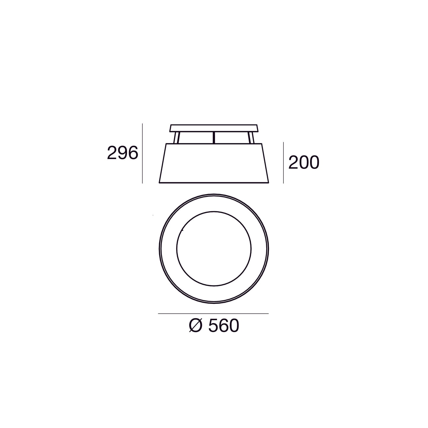 Oxygen S Small LED Ceiling Downlight