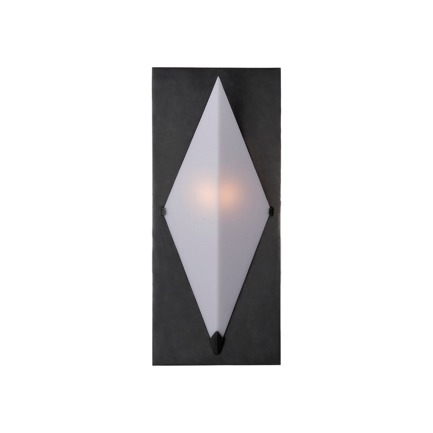 Forma White Glass Wall Light
