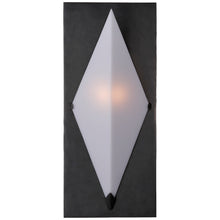 Forma White Glass Wall Light