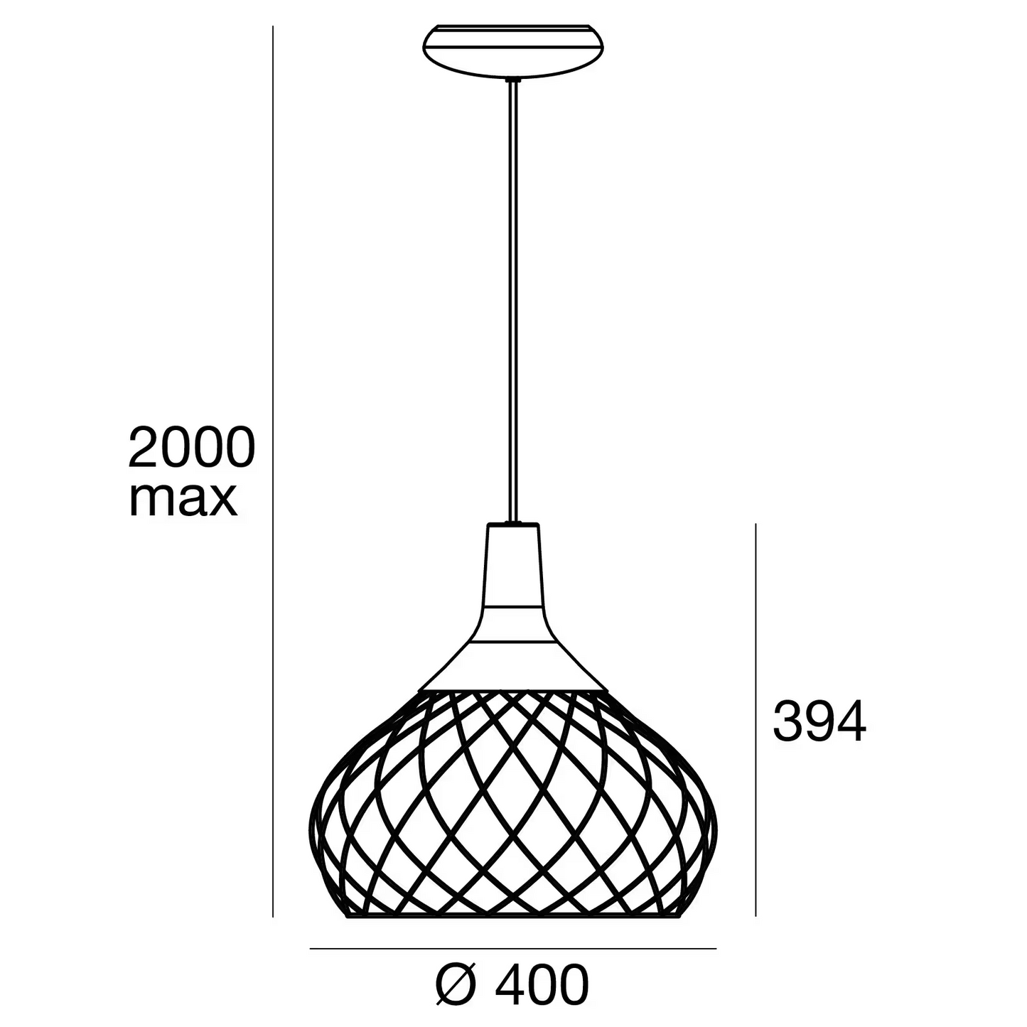 Mongolfier P2 Pendant