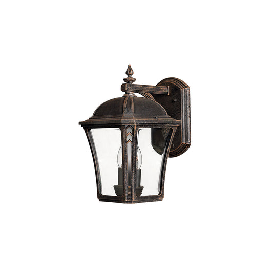 Wabash Mocha Wall Lantern