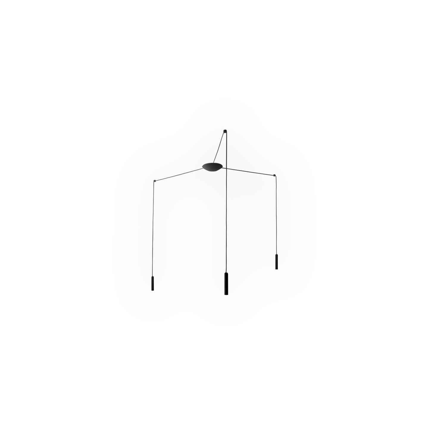 2nights P3 Three-Light LED Pendant