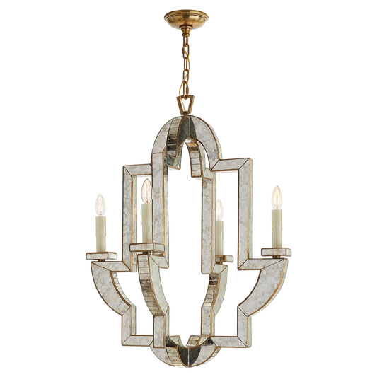 Lido Chandelier Antique Mirror